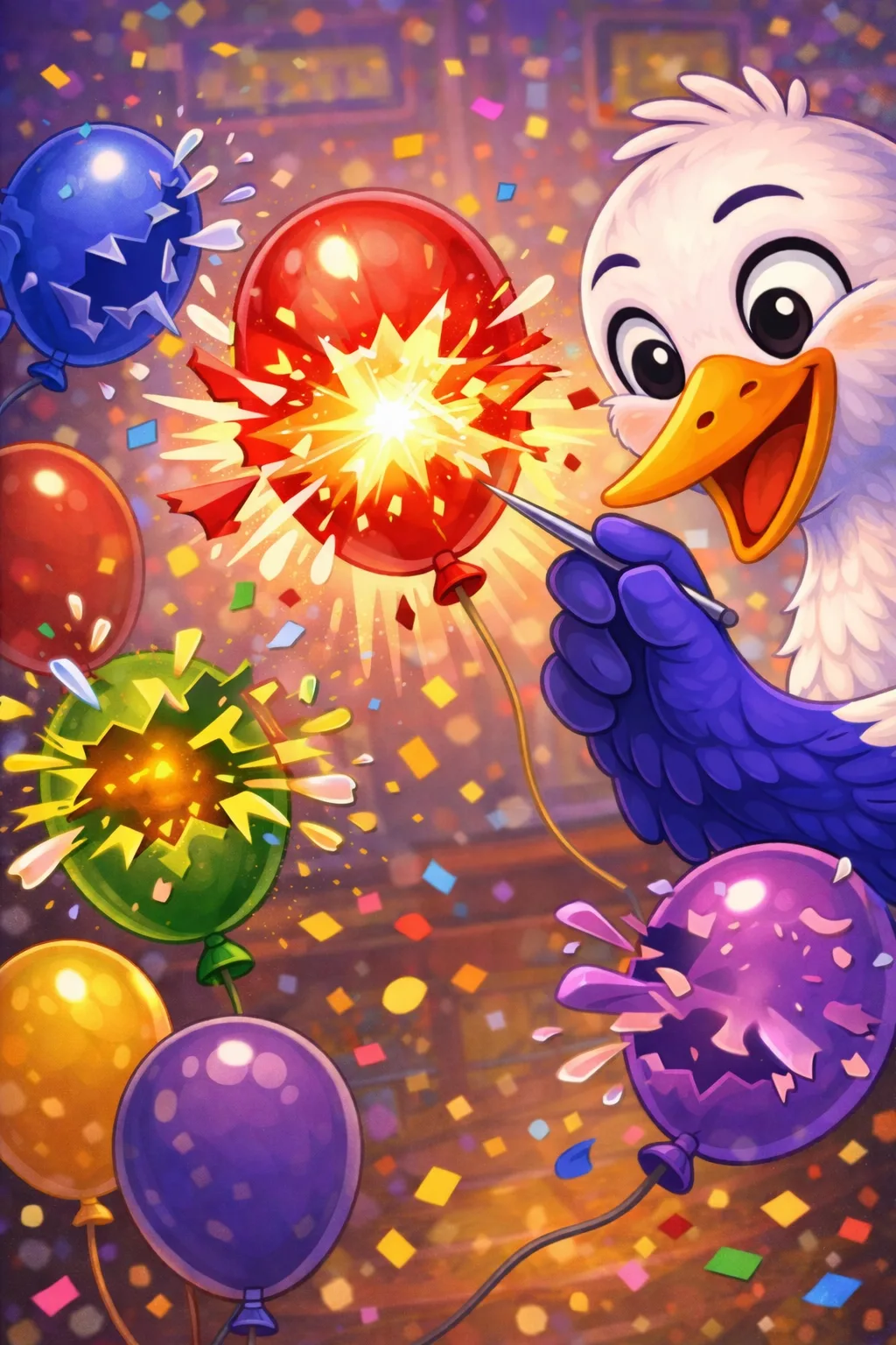 Exploser les ballons